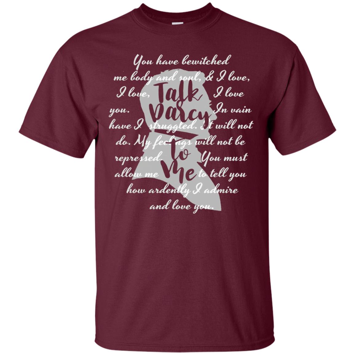 You Have Bewitched Me Body And Soul And I Love Bookworm T-shirt Maroon