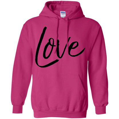 Black Love T-shirt Valentine_s Day Heliconia