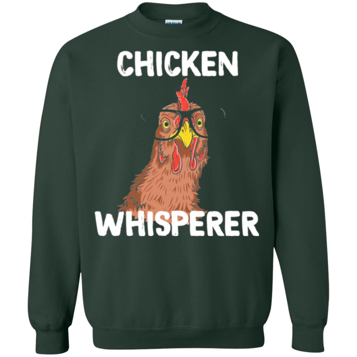 Chicken T-shirt Whisperer Forest Green