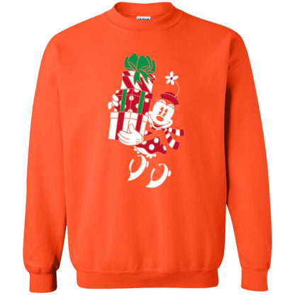 Christmas T-shirt Disney Minnie Mouse Christmas Gifts Orange