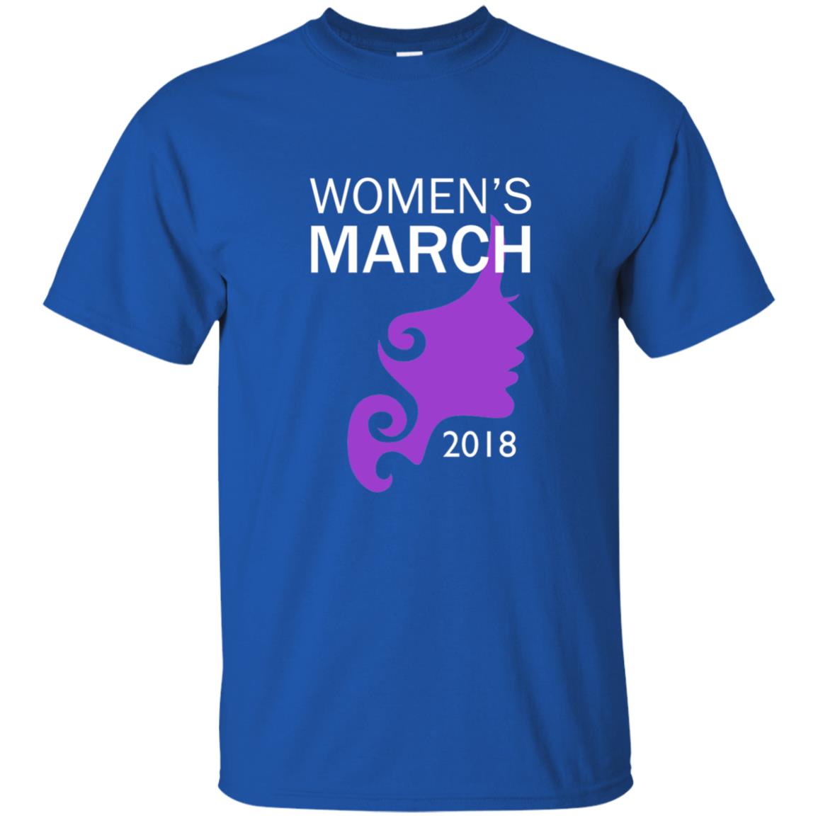 Women's March 2018 T-shirt Royal