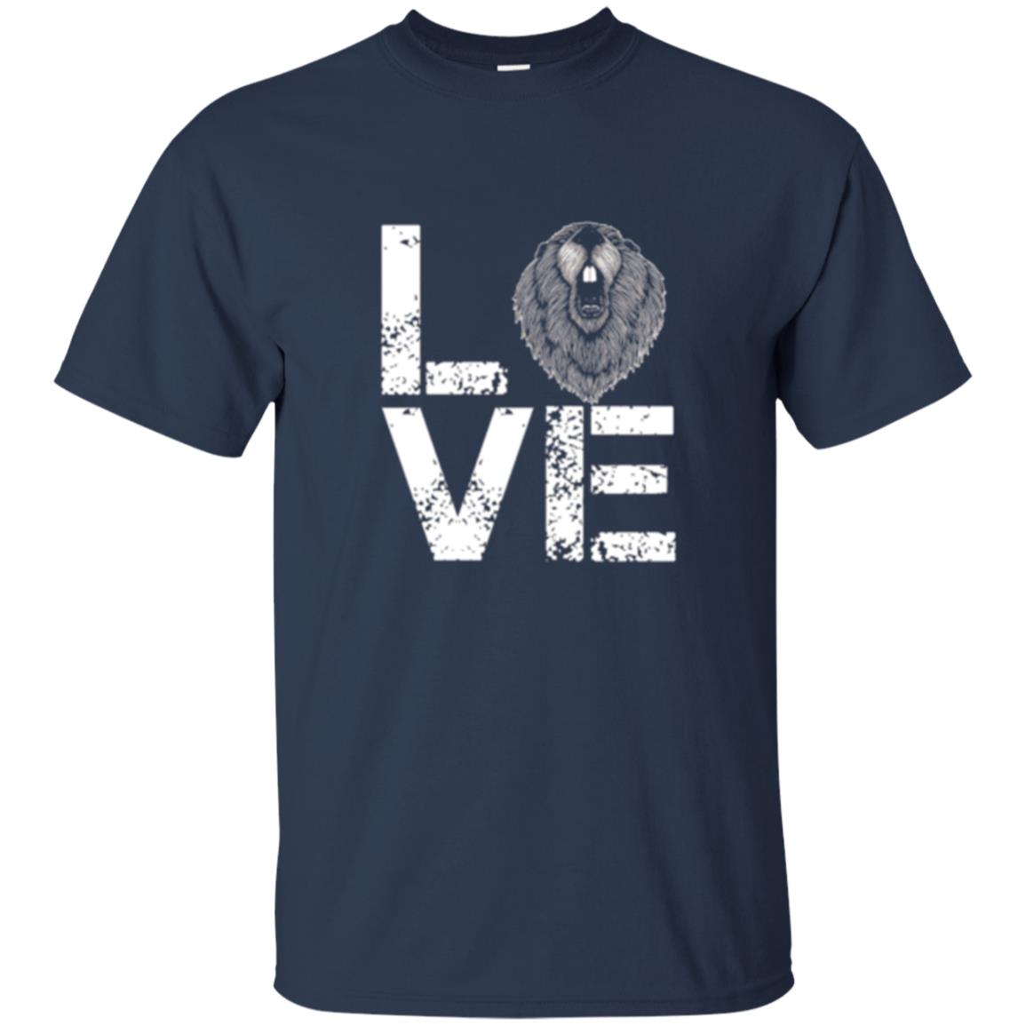 Beaver T-shirt Love Beaver Navy