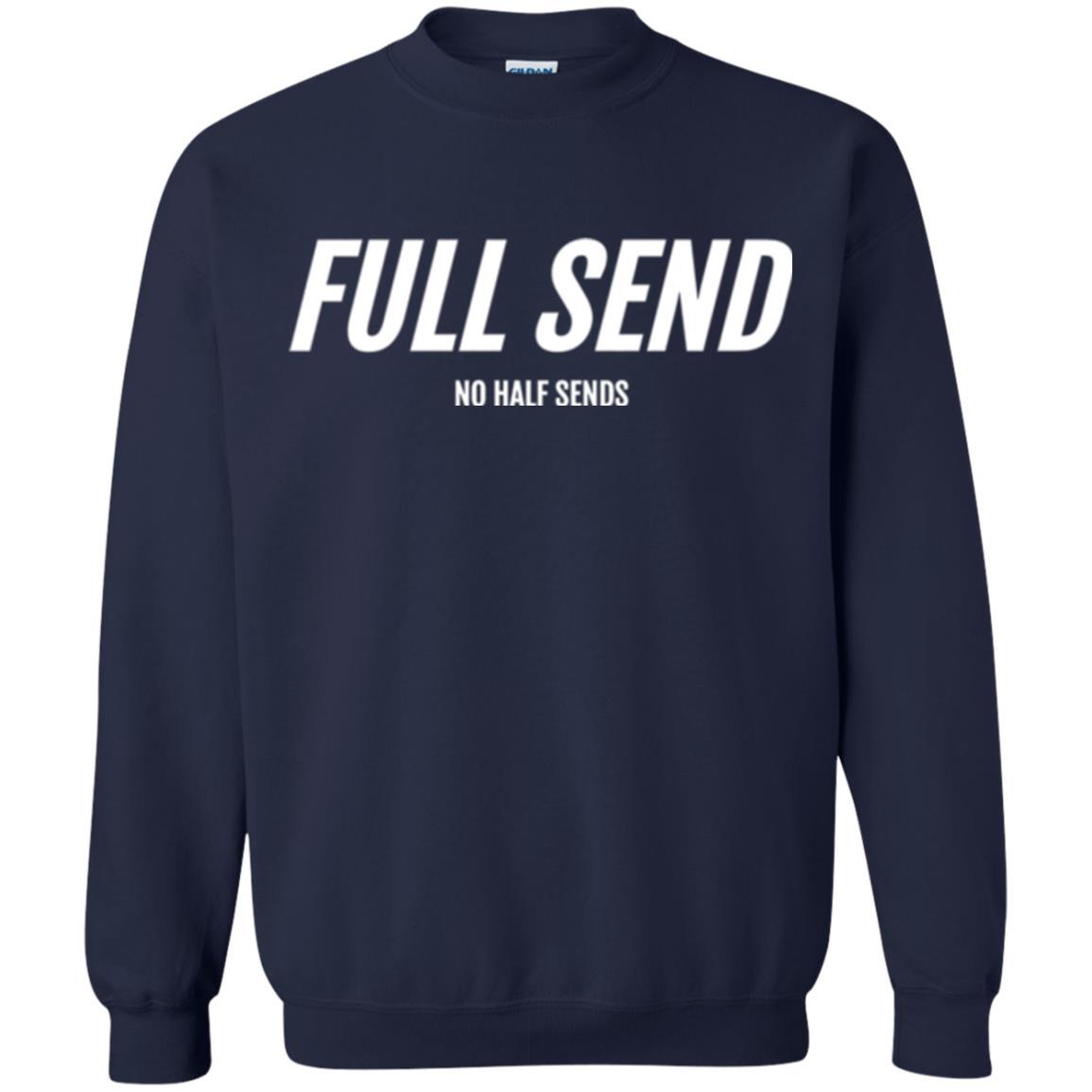 Full Send No Half Send T-shirt Navy
