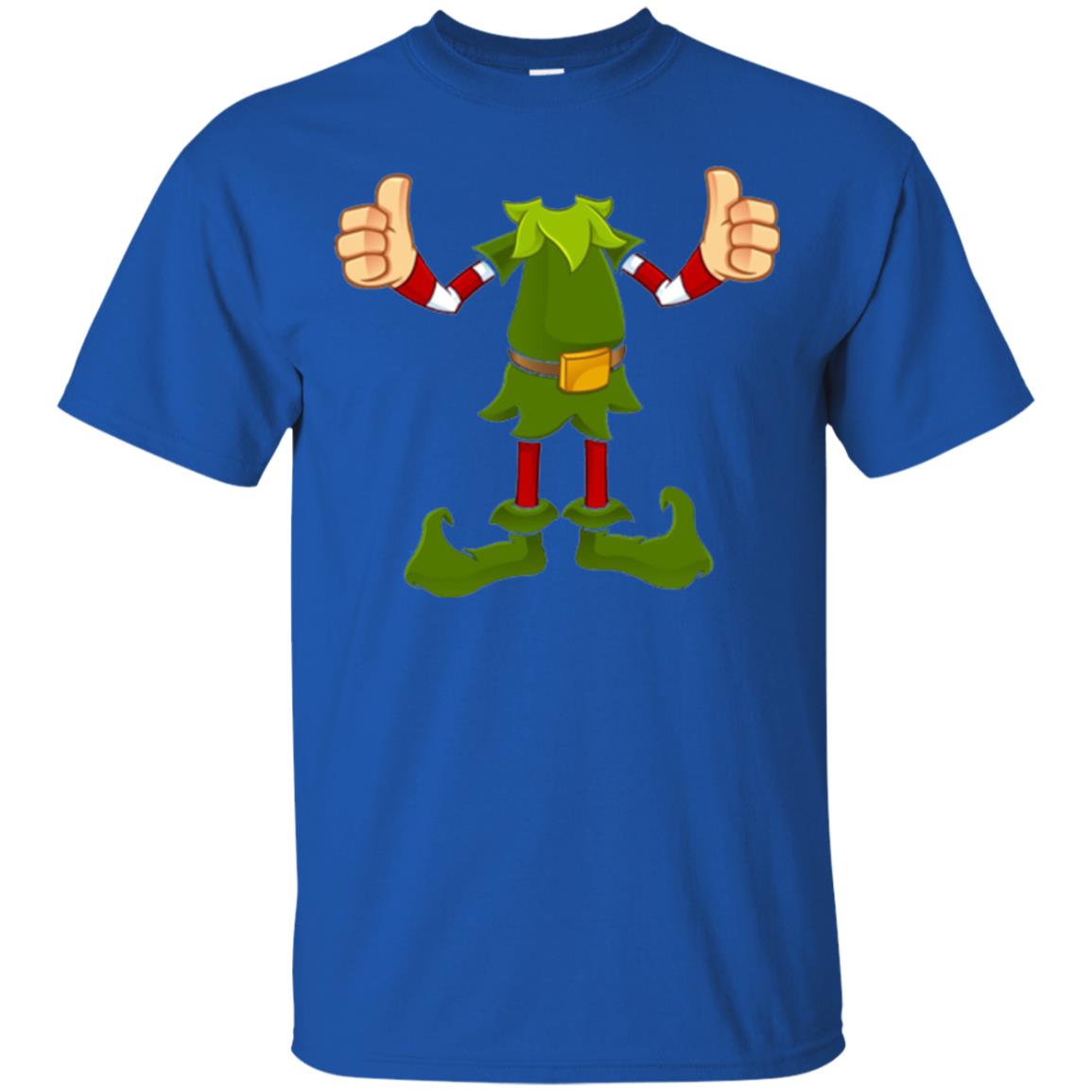 Chirstmas T-shirt Funny Elf Royal