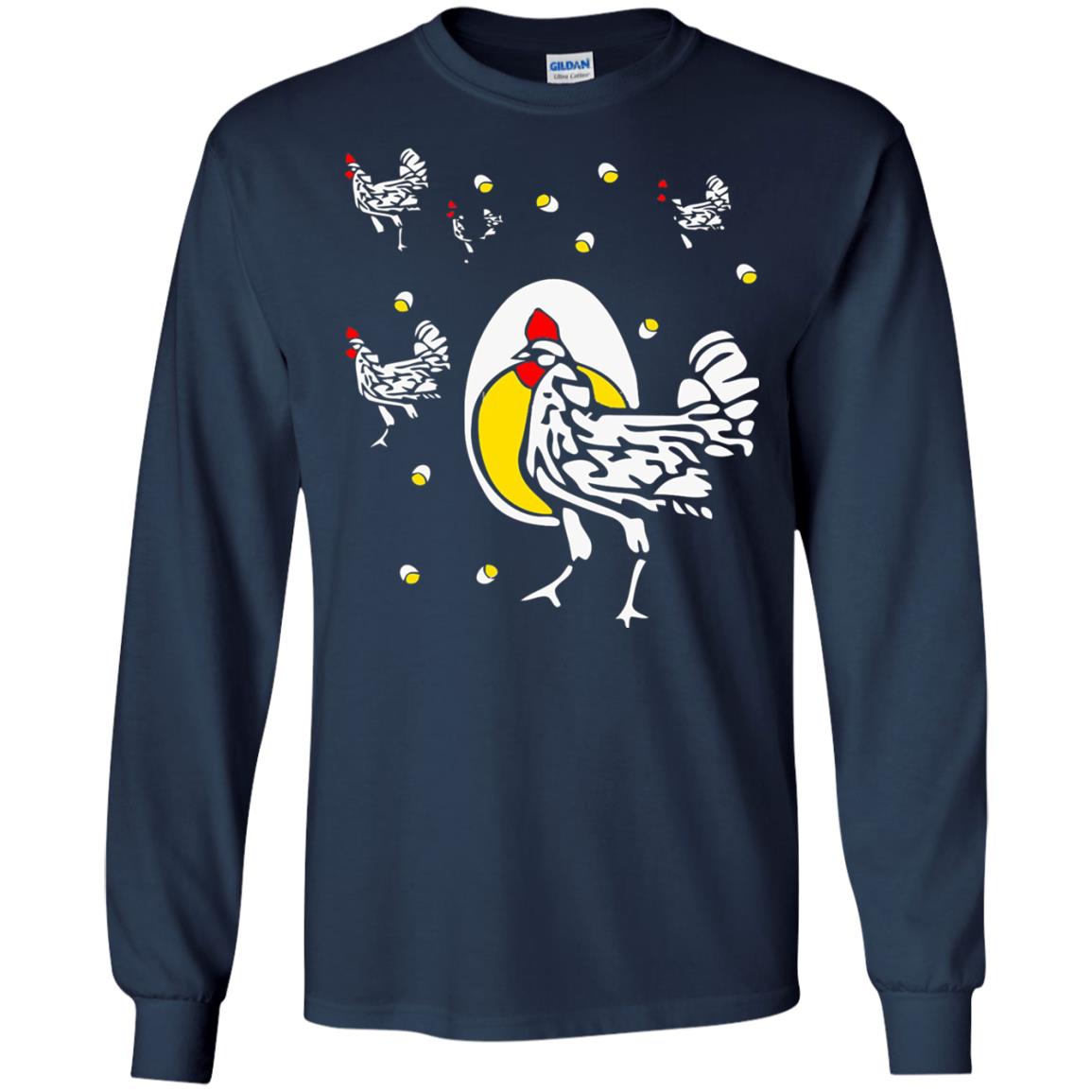 Chicken Shirt Roseanne T-shirt Navy