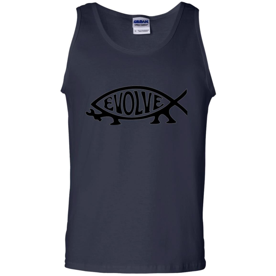 Darwin Evolution Evolve T-shirt Navy