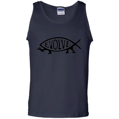 Darwin Evolution Evolve T-shirt Navy