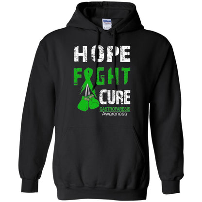 Gastroparesis Awareness T-shirt Hope Fight Cure Gastroparesis Awareness Black
