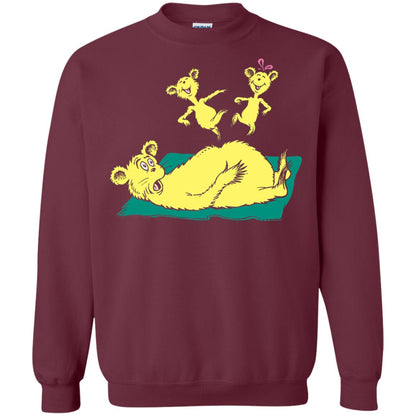 Dr. Seuss Hop On Pop Book Lover T-shirt Maroon