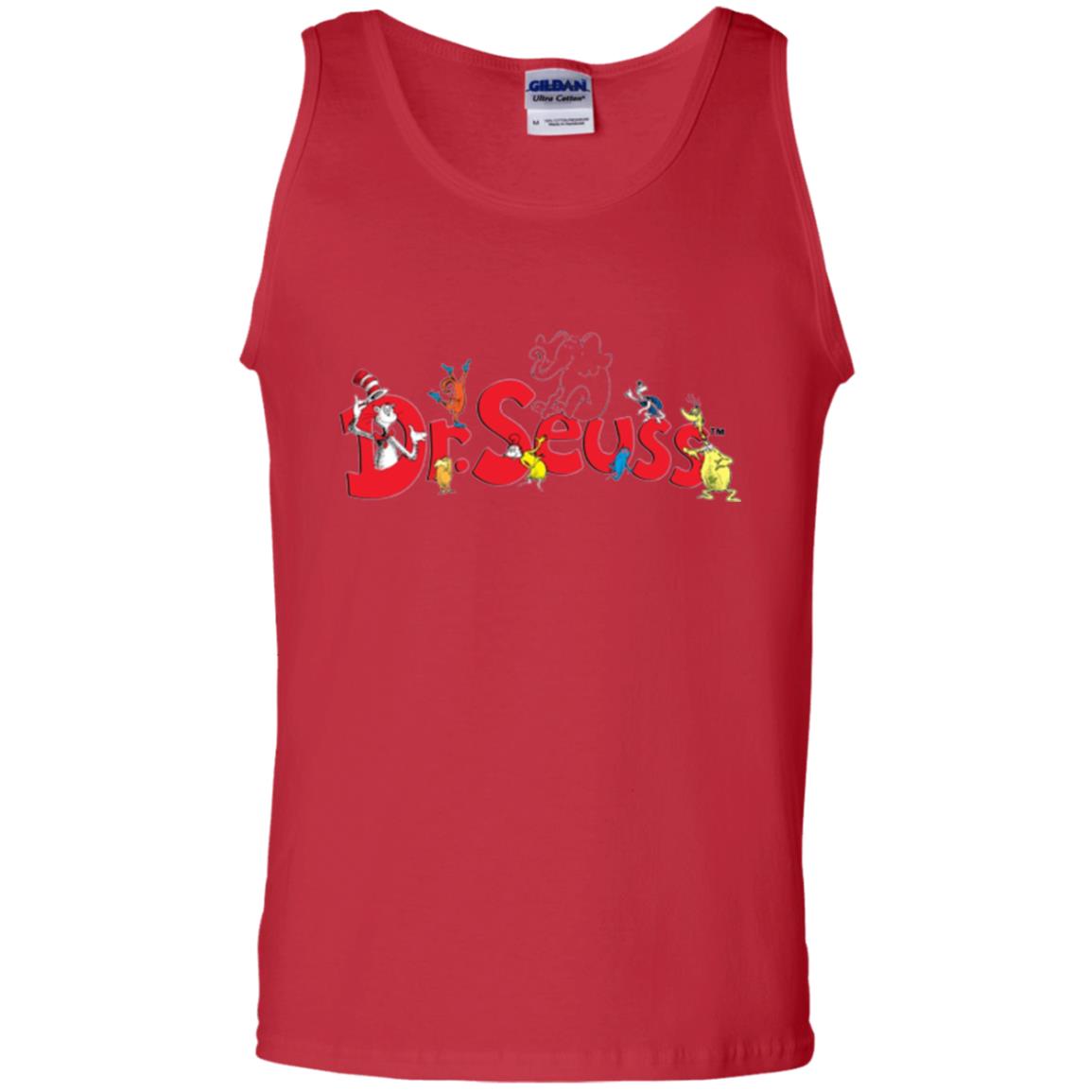 Film Lover T-shirt Dr. Seuss Family T-shirt Red