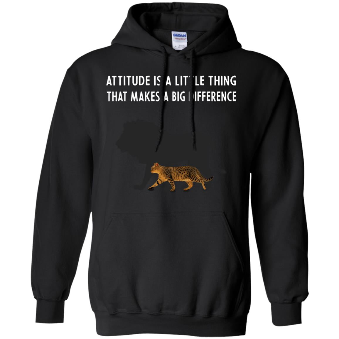 Attitude Is Little Thing That Make A Big Difference Best Quote Shirt Black