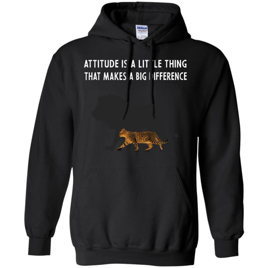 Attitude Is Little Thing That Make A Big Difference Best Quote Shirt Black