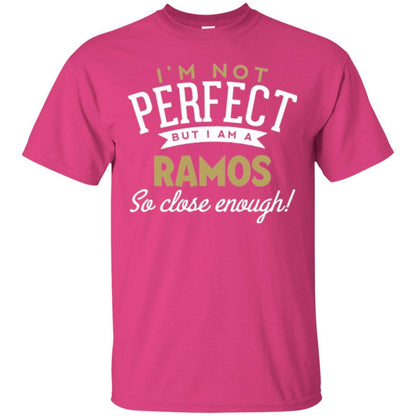 Soccer T-shirt I'm Not Perfect But I Am A Ramos