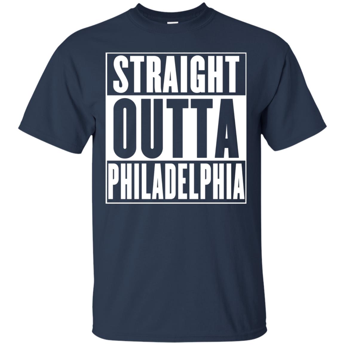 Straight Outta Philadelphia T-shirt Navy
