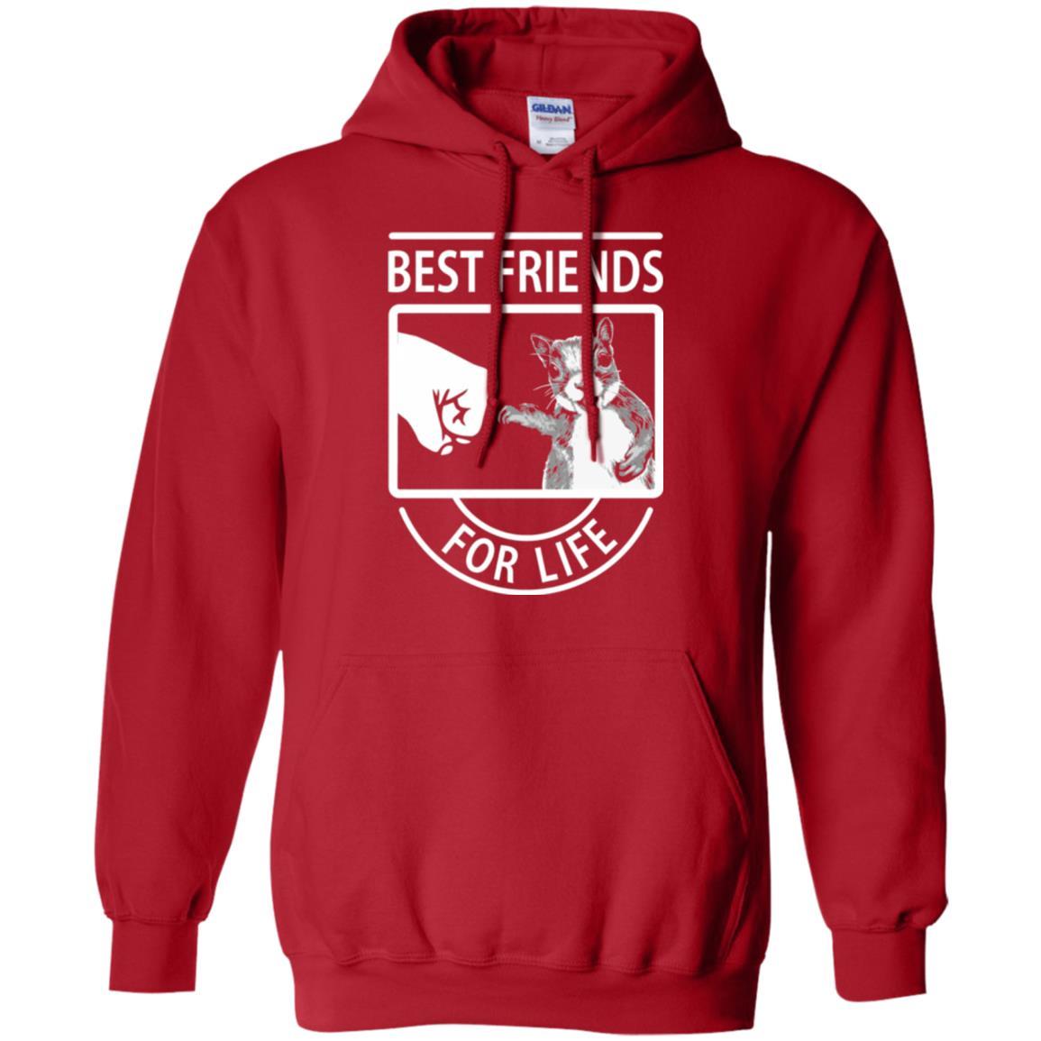 Squirrel T-shirt Best Friend For Life T-shirt Red