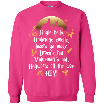 Jingle Bells Umbride Bells Losers Go Away Harry Potter Song T-shirtG180 Gildan Crewneck Pullover Sweatshirt 8 oz.