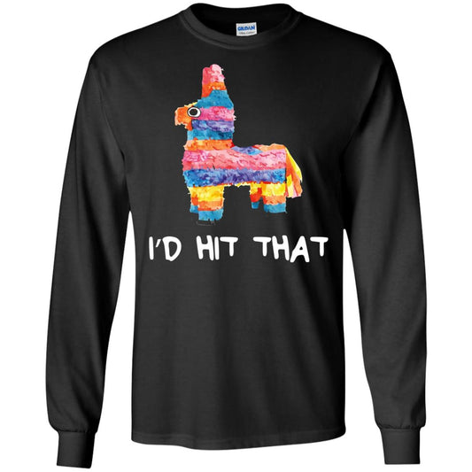 Cinco De Mayo Party Shirt Id Hit That Pinata Black