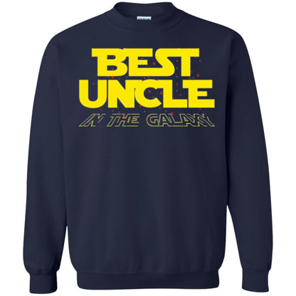 Uncle T-shirt Best Uncle In The Galaxy Navy