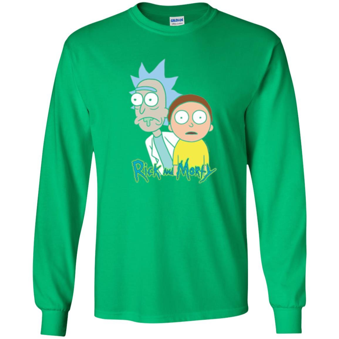 Film T-shirt Rick And Morty Stunned Irish Green