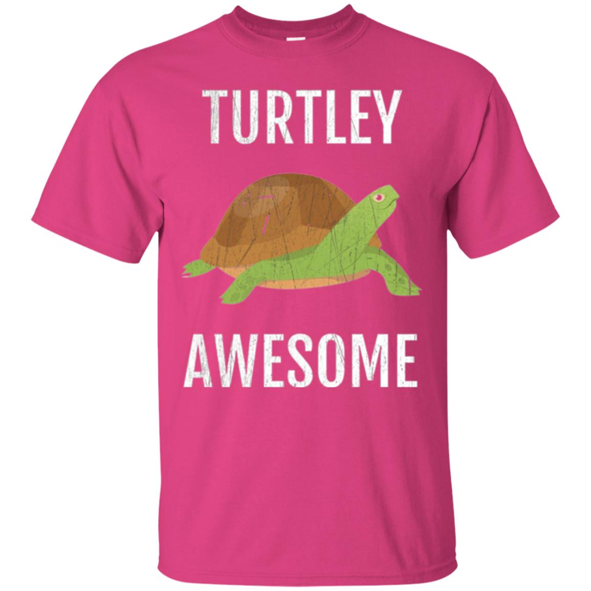 Turtle T-shirt Turtley Awesome Heliconia
