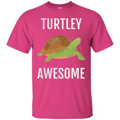 Turtle T-shirt Turtley Awesome Heliconia