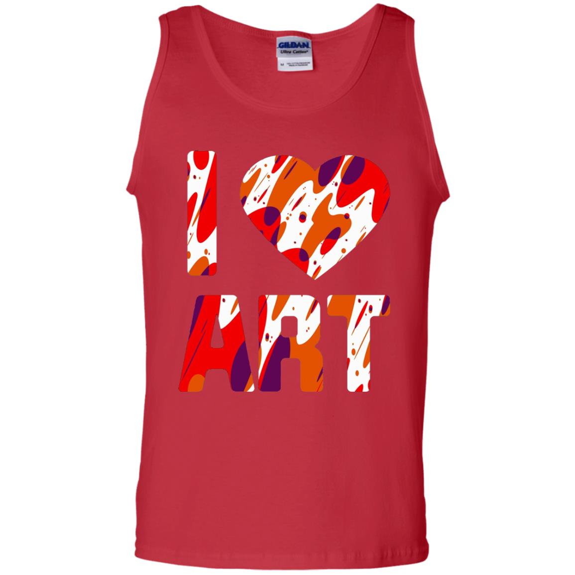 Artist T-shirt I Love Art Red