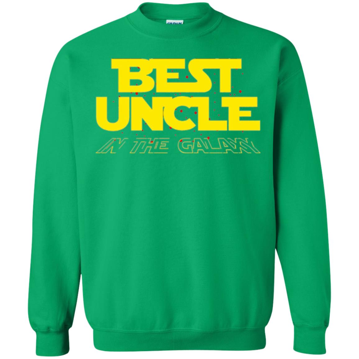 Uncle T-shirt Best Uncle In The Galaxy Irish Green