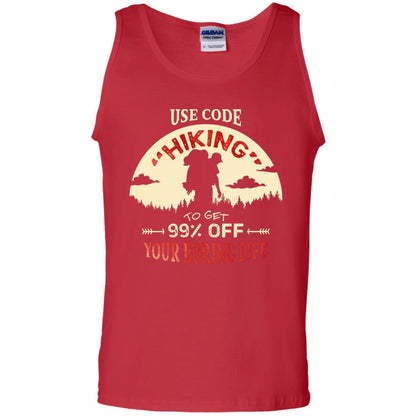 Use Code Hiking To Get 99% Off Your Boring Life Shirt Red