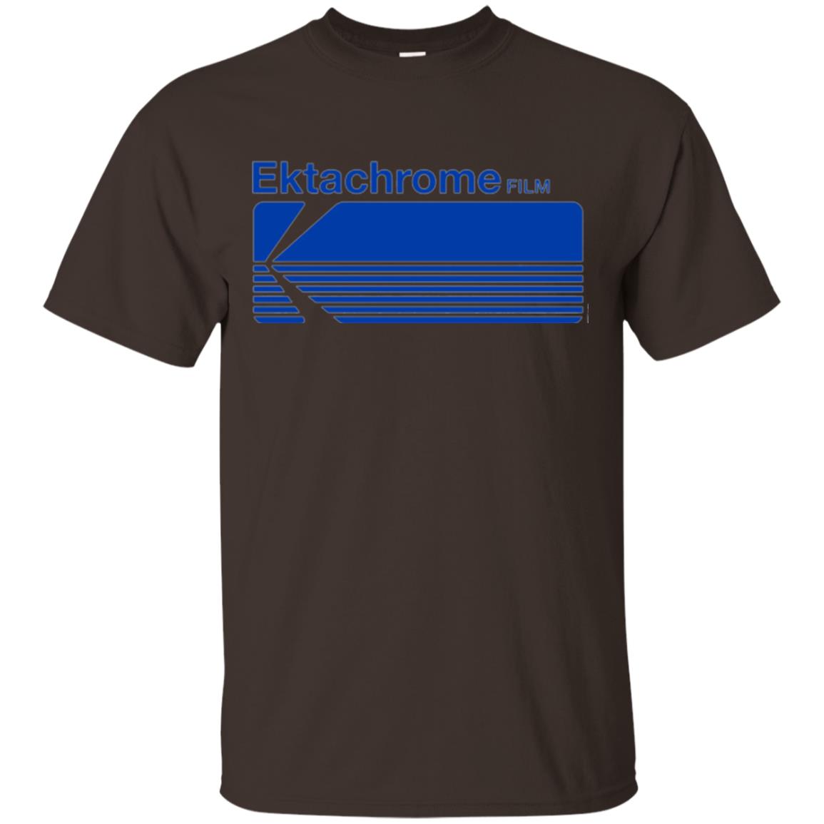Logo T-shirt Vintage Ektachrome Film Dark Chocolate