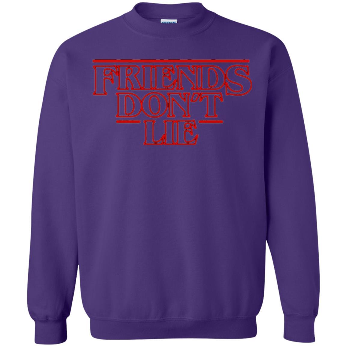 Friends Don't Lie T-shirt Purple