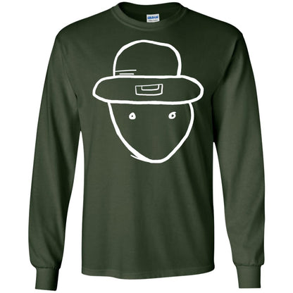 Amateur Leprechaun Sketch Mobile Alabama St Patrick_s Day T-shirt Forest Green