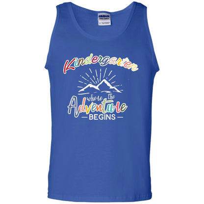 Kindergarten Where The Adventure Begins Shirt Royal