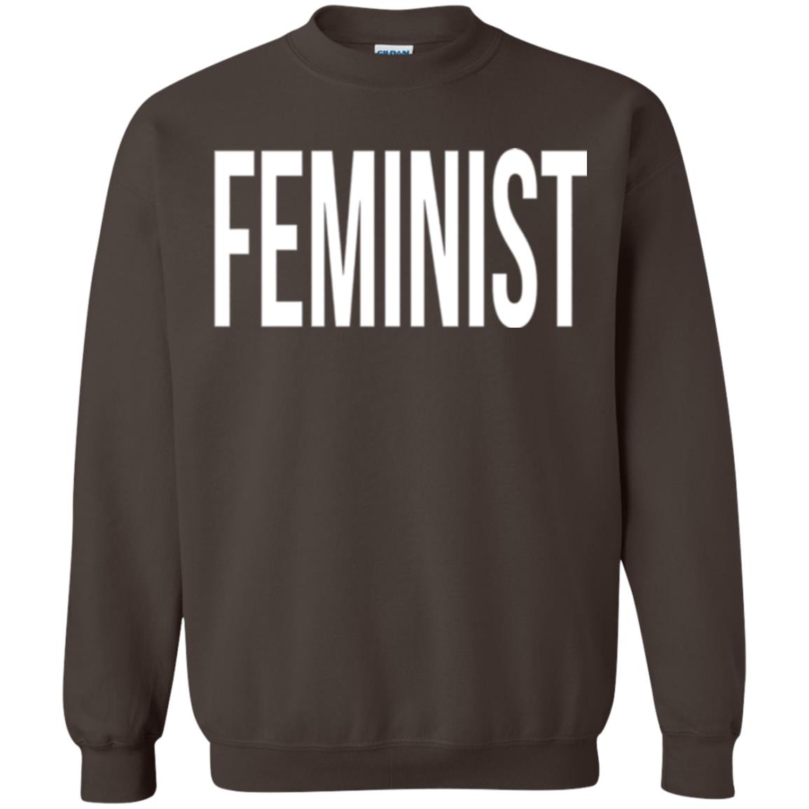 Feminist T-shirt Dark Chocolate