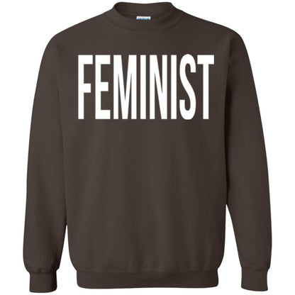 Feminist T-shirt Dark Chocolate