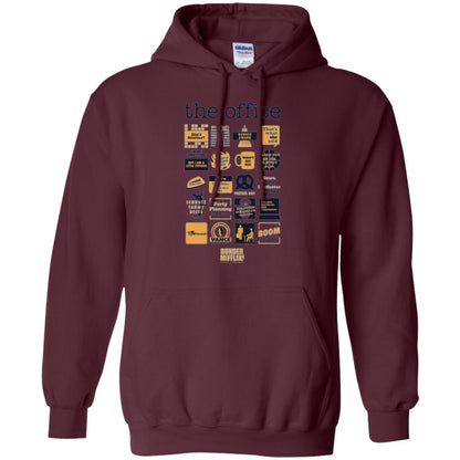 The Office Quote Mash-up Funny Official T-shirt Maroon