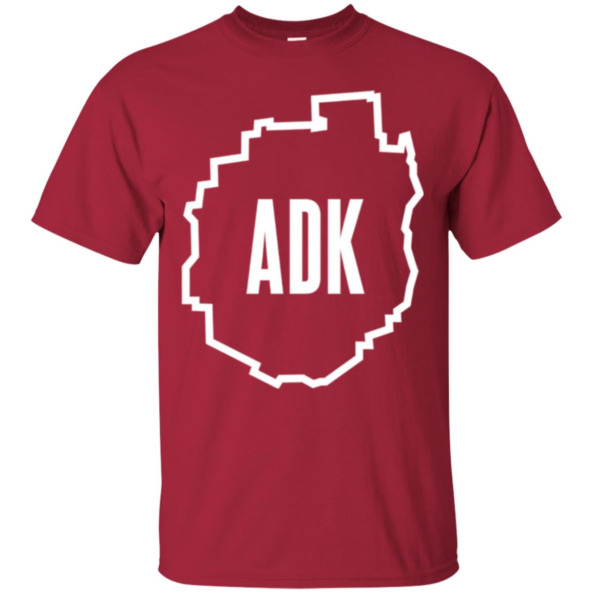 Adirondacks Adk T-shirt Cardinal