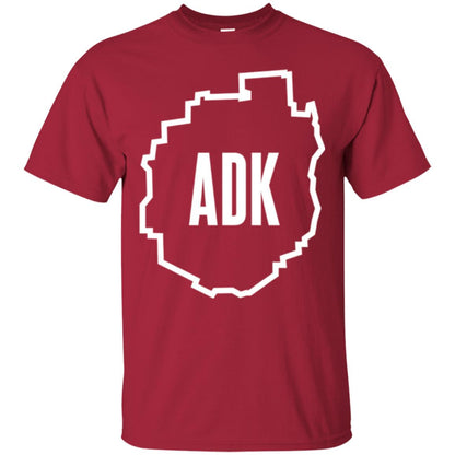 Adirondacks Adk T-shirt Cardinal