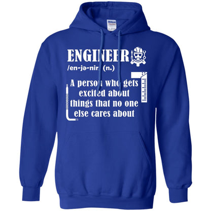 Engineer T-shirt A Person Who Gets Excited About Royal