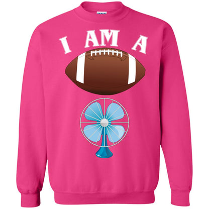 Football Lover T-shirt I Am A Football Fan Heliconia