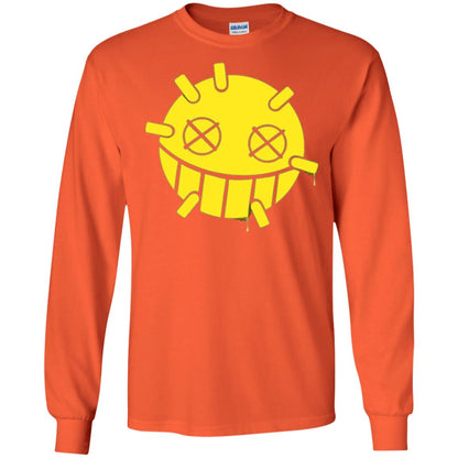 Overwatch Junkrat Smiley Spray T-shirt Orange