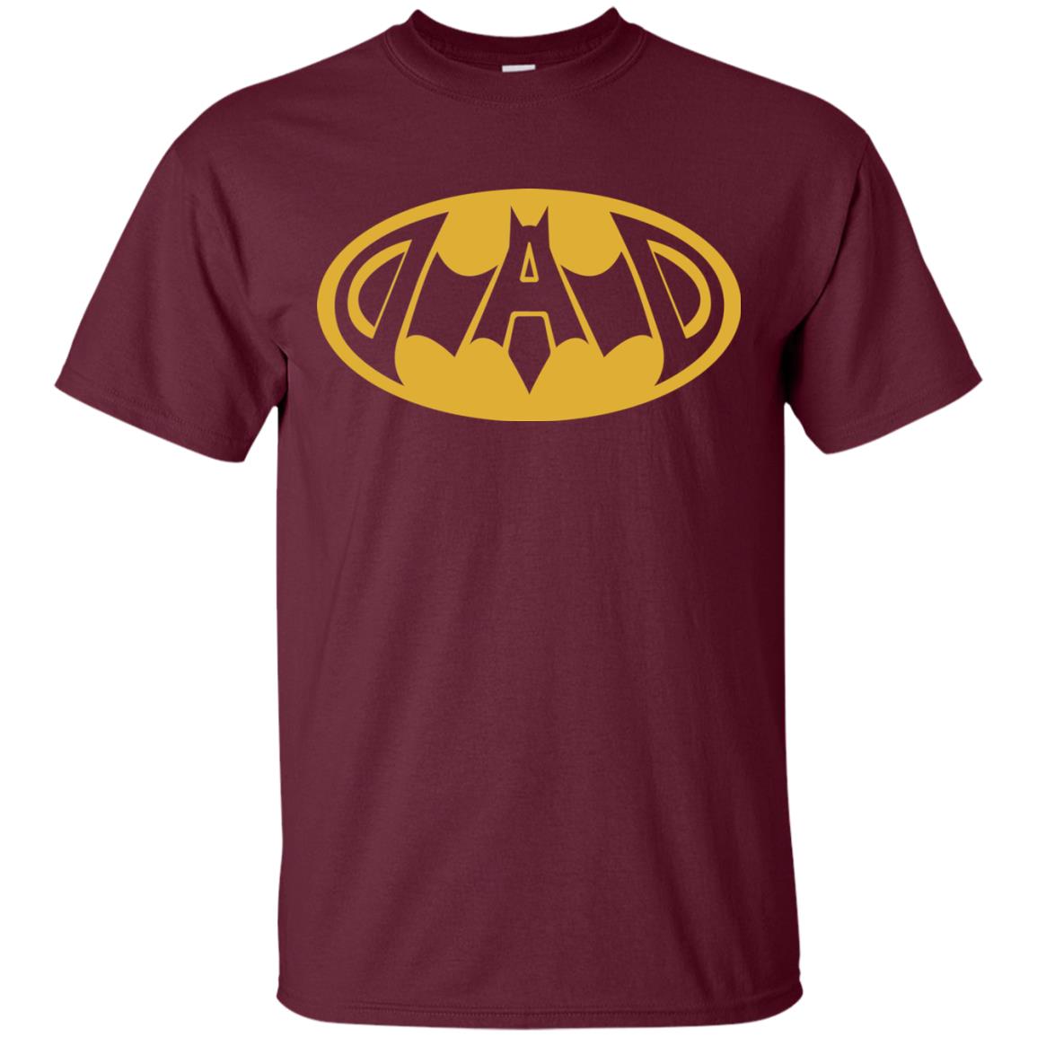Bat Logo Shirt Maroon