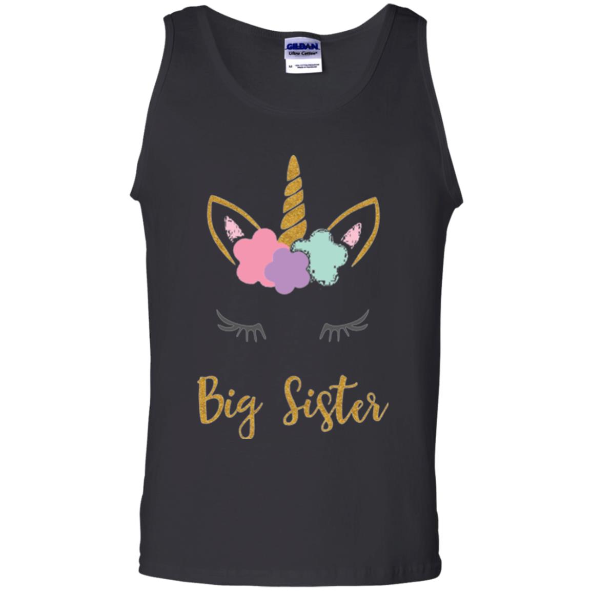 Family T-shirt Big Sister Black