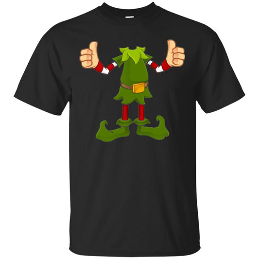 Chirstmas T-shirt Funny Elf Black