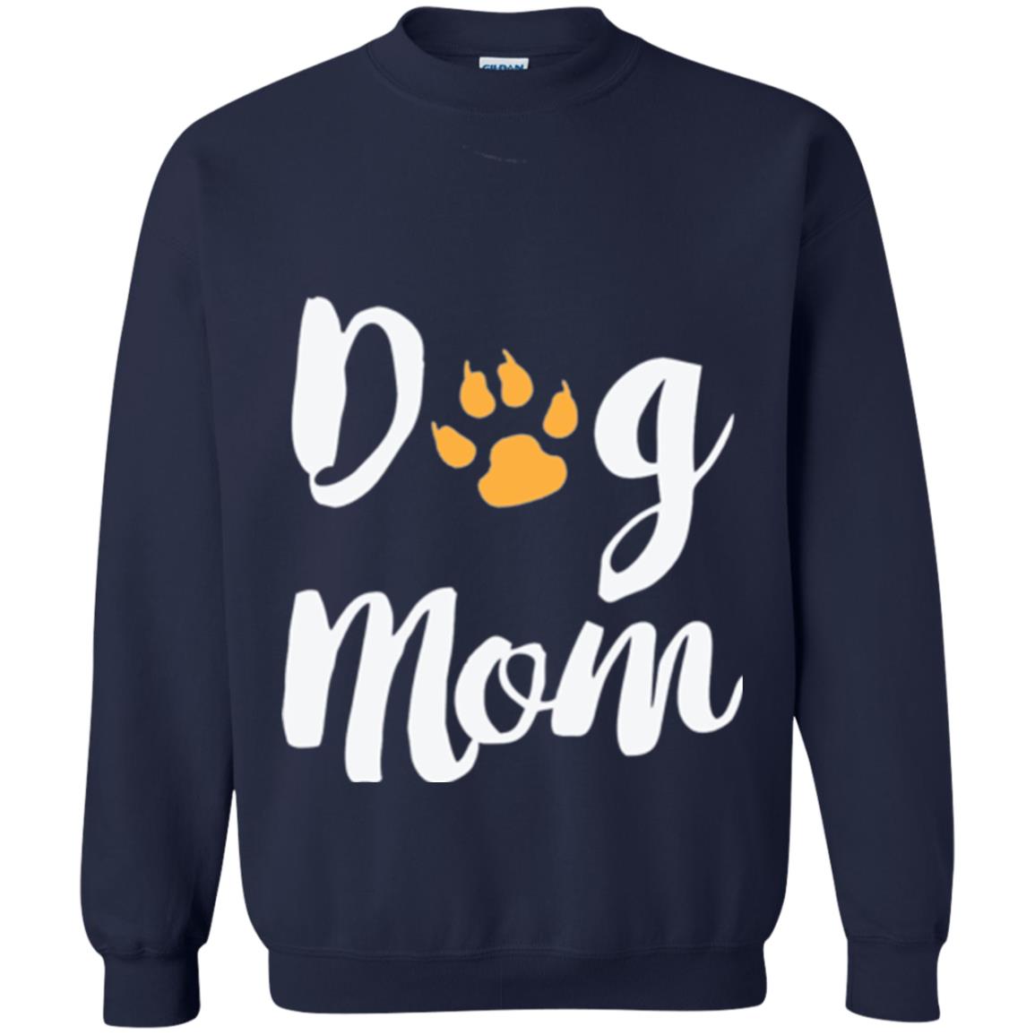 Dog Lovers T-shirt Dog Mom Navy