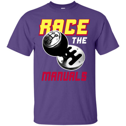 Race The Manuals Racing Shirt Purple