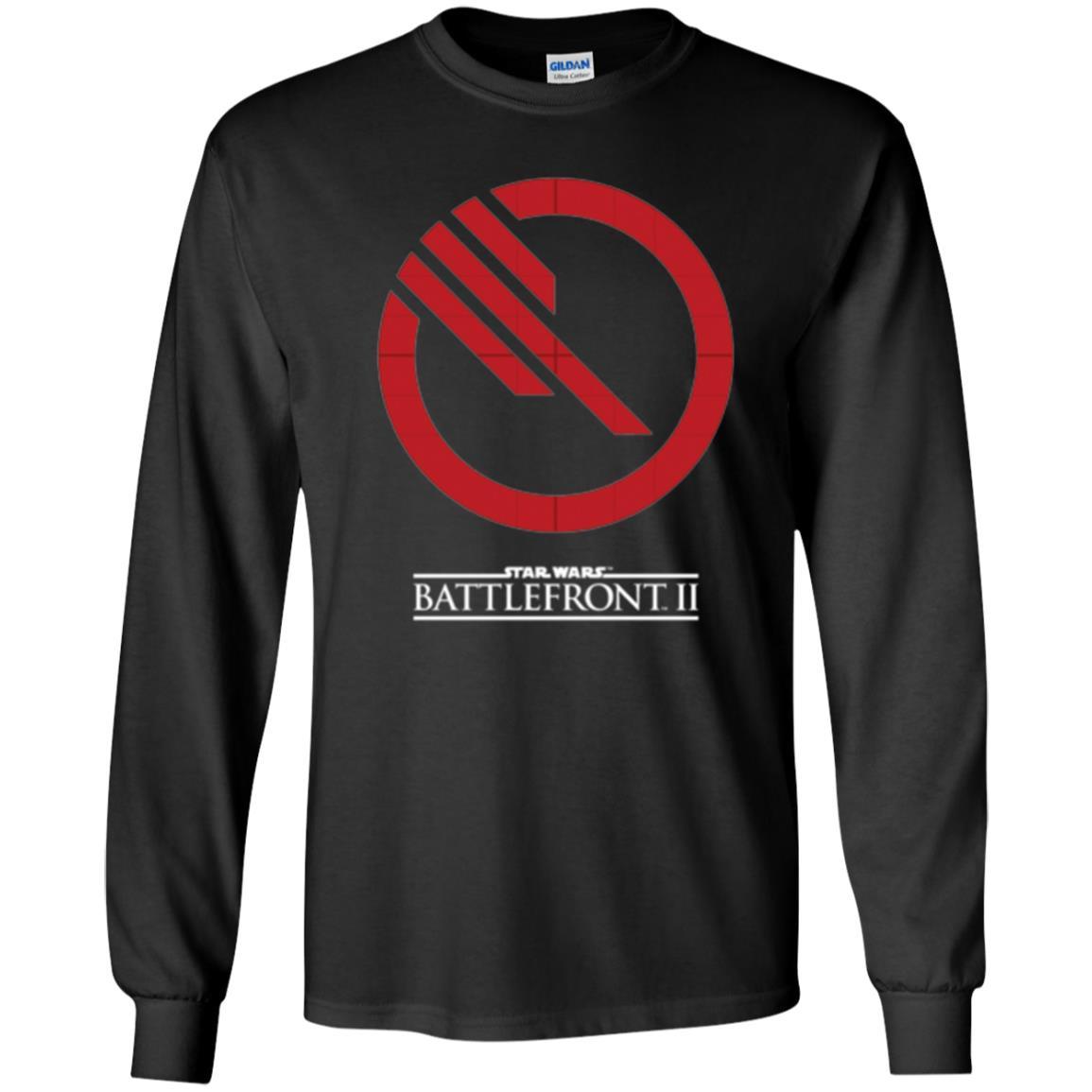 Film T-shirt Battlefront Ii Inferno Squad Logo Graphic Black