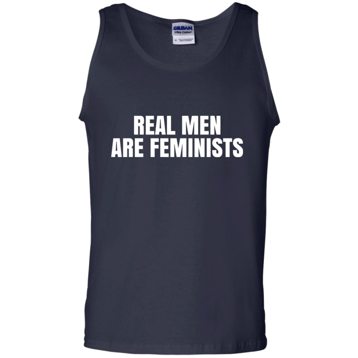 Real Men Are Feminists Feminism T-shirt Navy