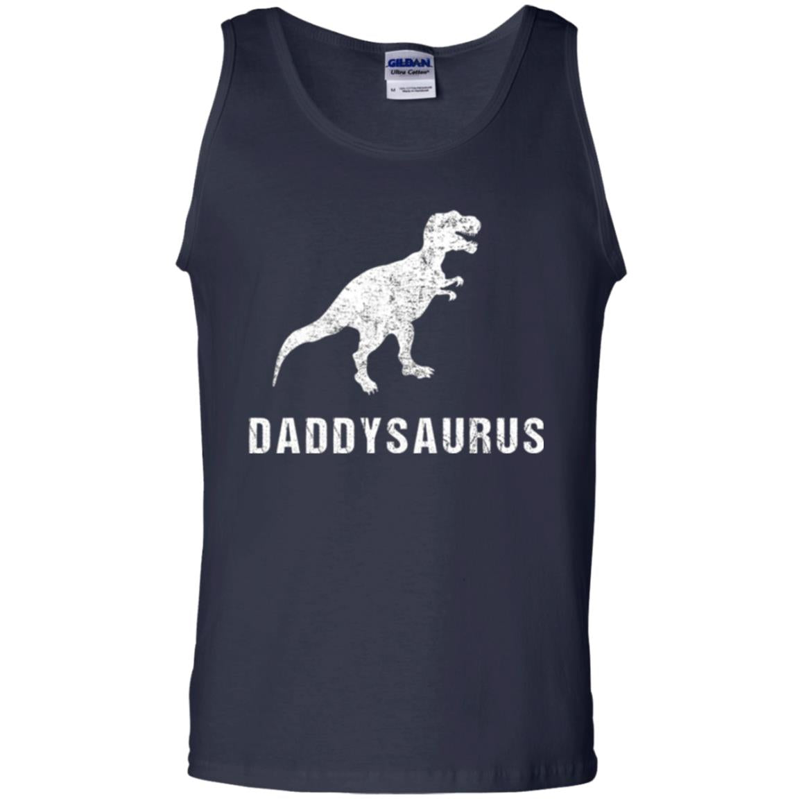 Dad T-shirt Daddysaurus Navy
