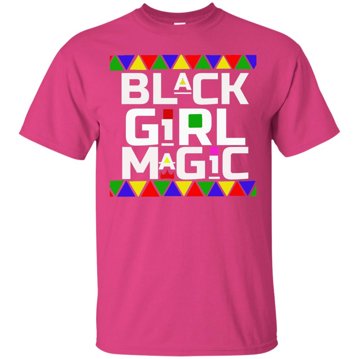 Black Girl Magic Black History African Pride T-shirt Heliconia