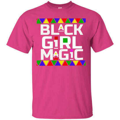 Black Girl Magic Black History African Pride T-shirt Heliconia